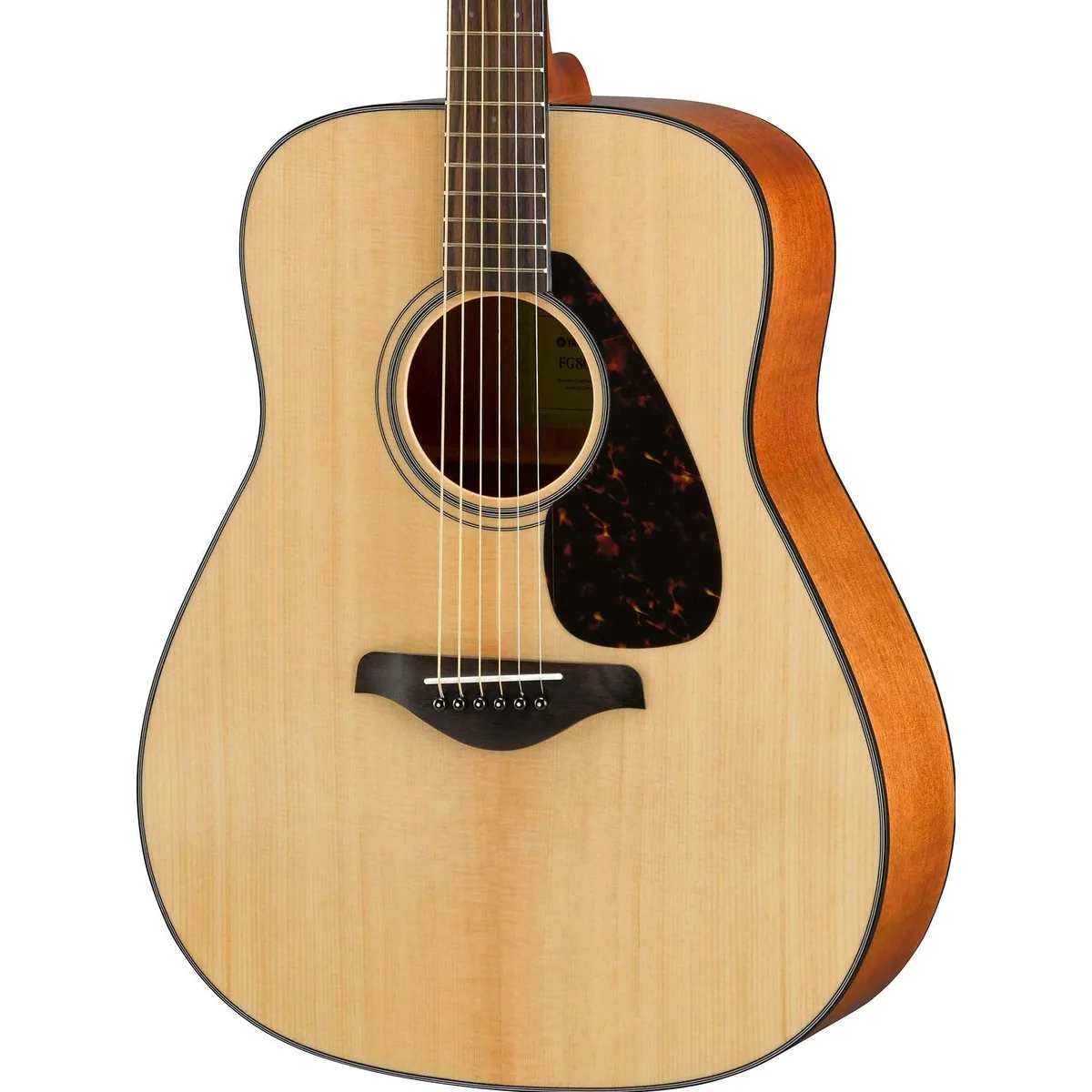 Yamaha FG800 Westerngitarre, Dreadnought-Korpus, massive Fichtendecke 4