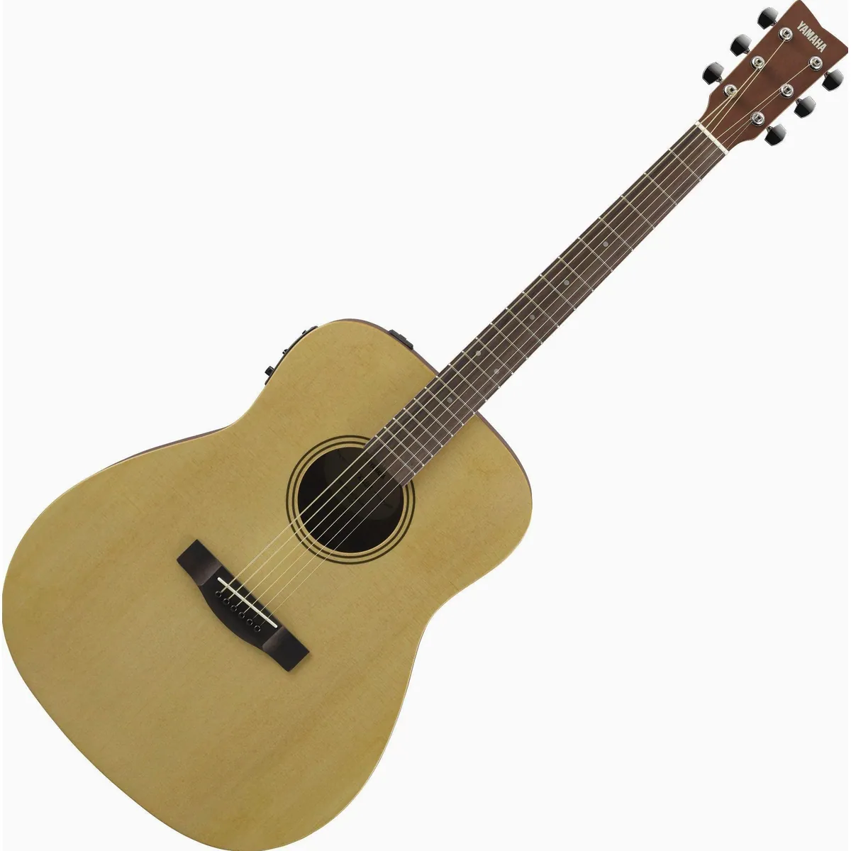 Yamaha FX400 Natural Satin, Dreadnought-Westerngitarre mit Piezo-Tonabnehmer