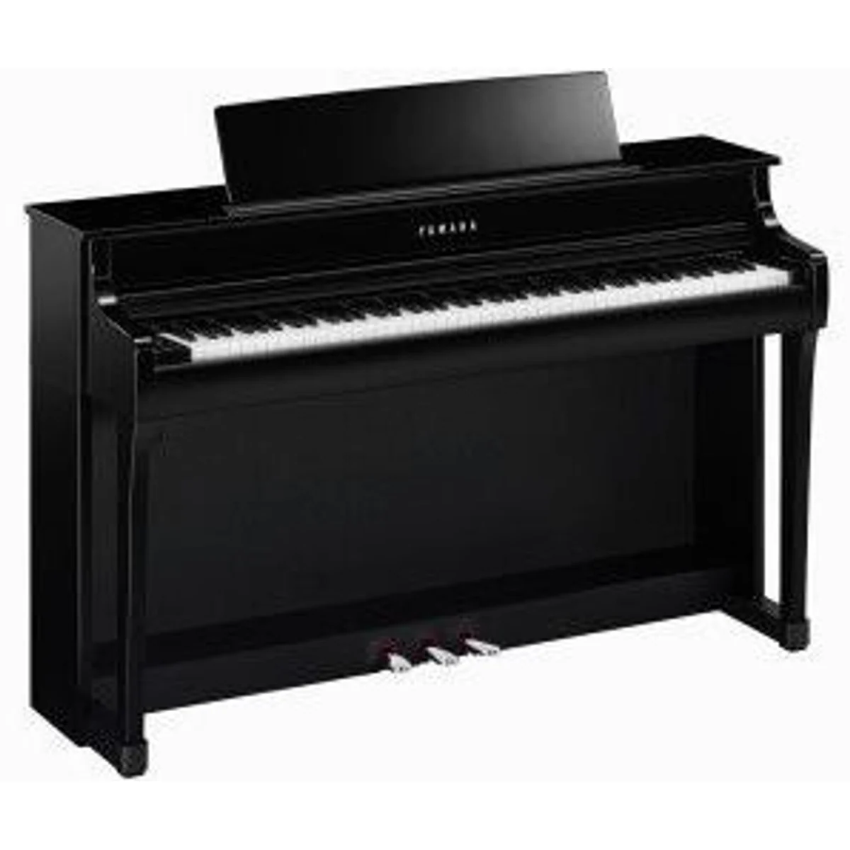 Yamaha CLP 845 WH E-Piano, authentischer Klavierklang, elegante weiße Ausführung, moderne Technologie 2