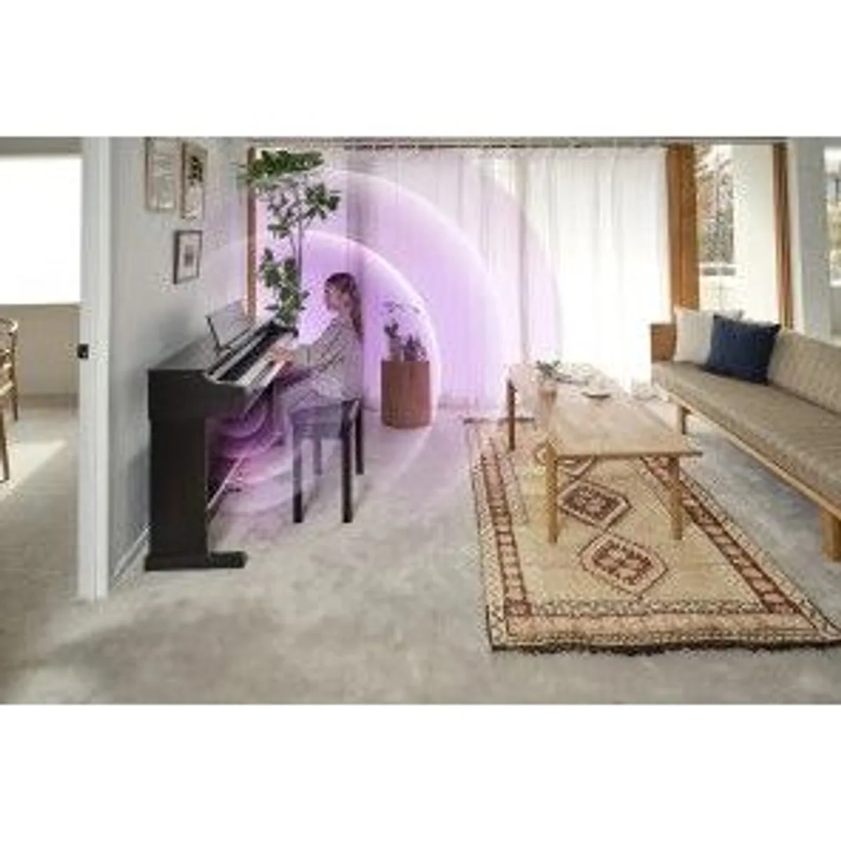 Yamaha ARIUS YDP-166 Digitalpiano, authentischer Klang, elegante Optik, vielseitige Funktionen 4