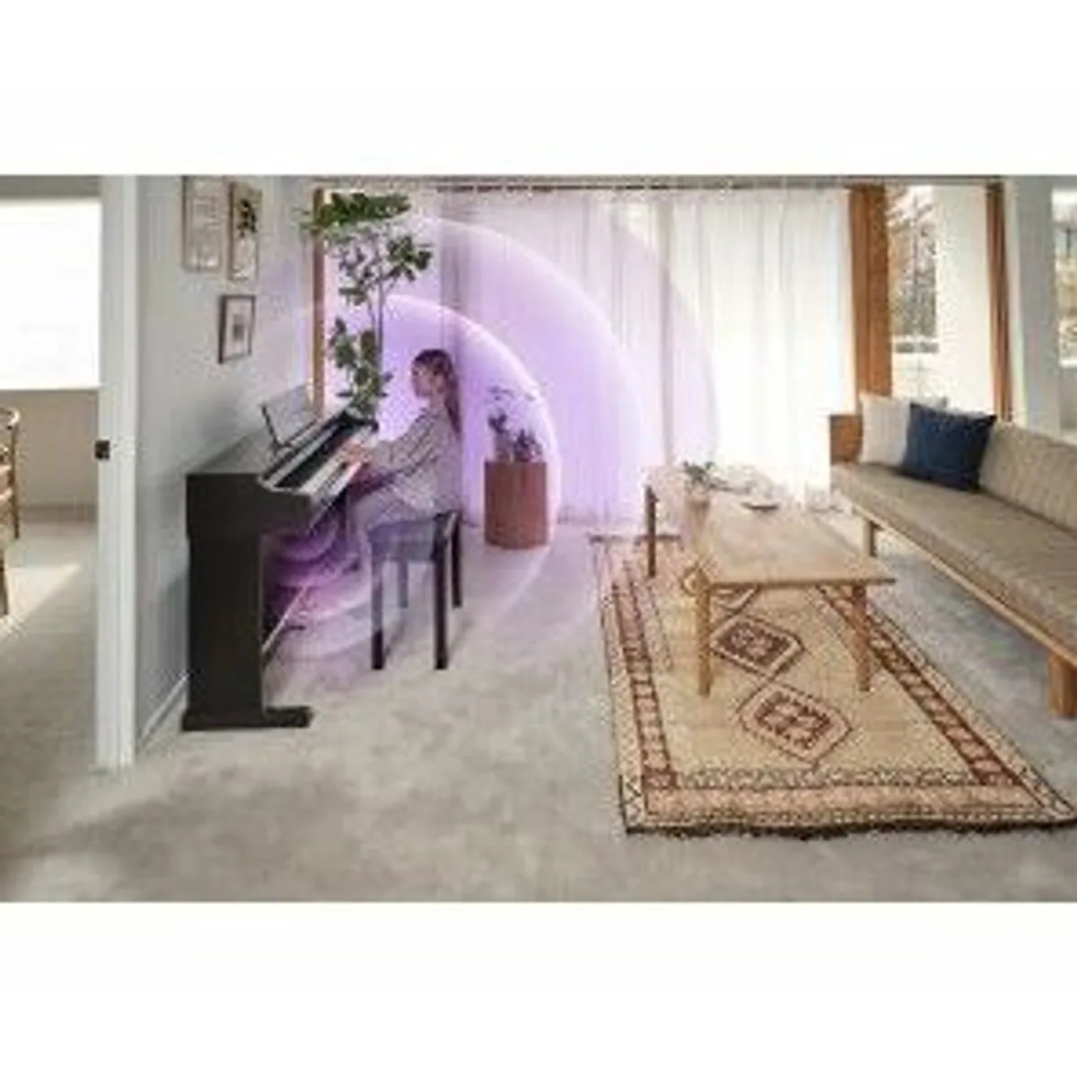 Yamaha ARIUS YDP-166 Digitalpiano, authentischer Klang, elegante Optik, vielseitige Funktionen 4