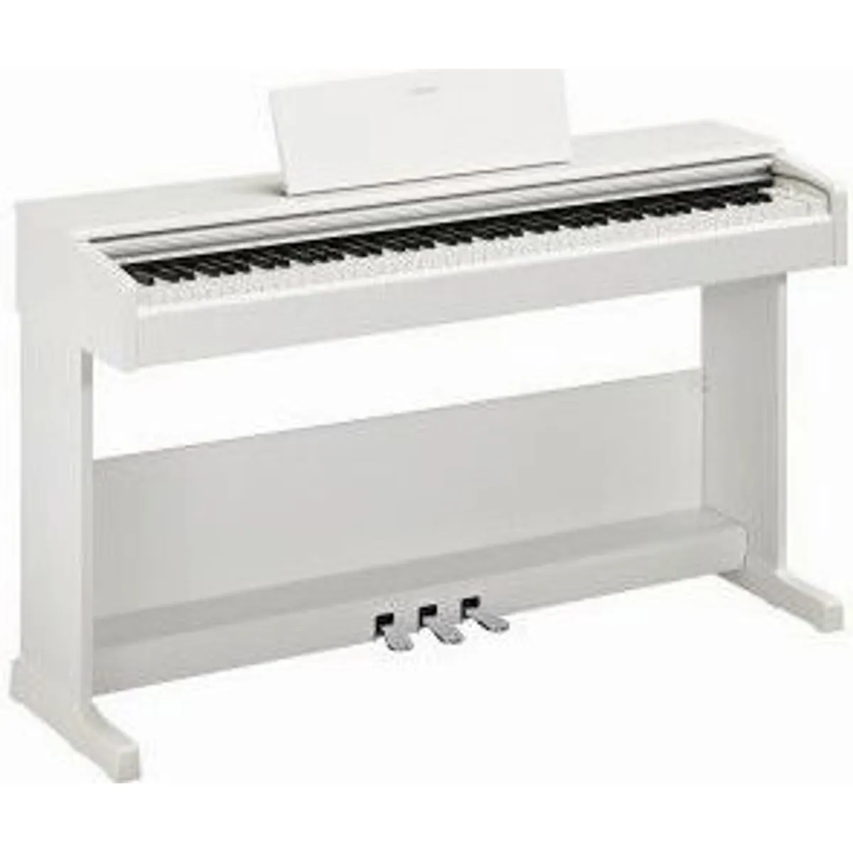 Yamaha ARIUS YDP-105 Digitalpiano, 88 Tasten, elegante weiße Ausführung