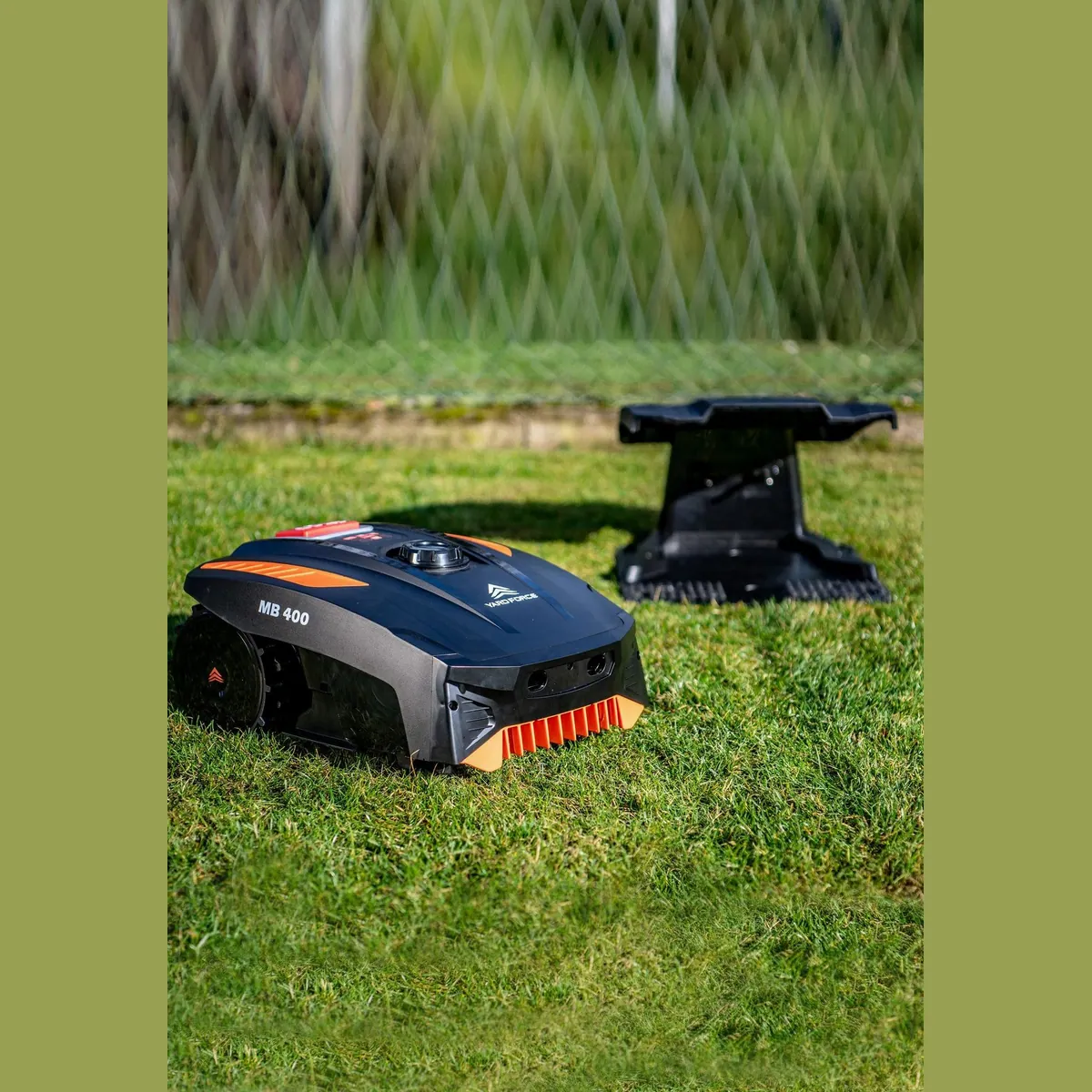 Yardforce Rasenmähroboter MB400, leistungsstarker Akku und App-Steuerung 2