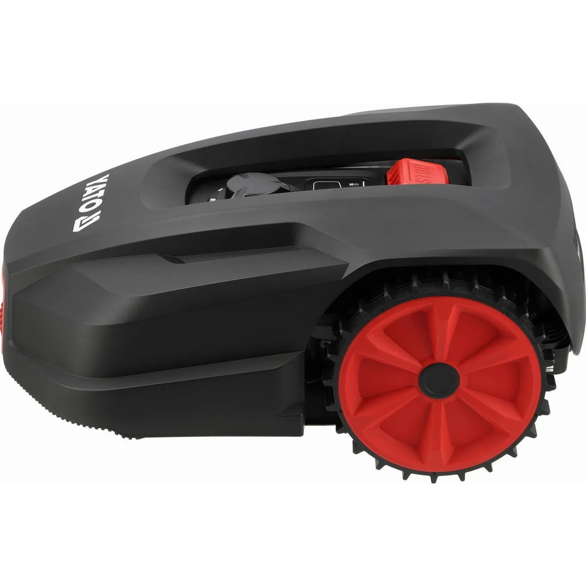 Yato Mähroboter für Rasenflächen bis 500 m², intelligente App-Steuerung, Regensensor 5