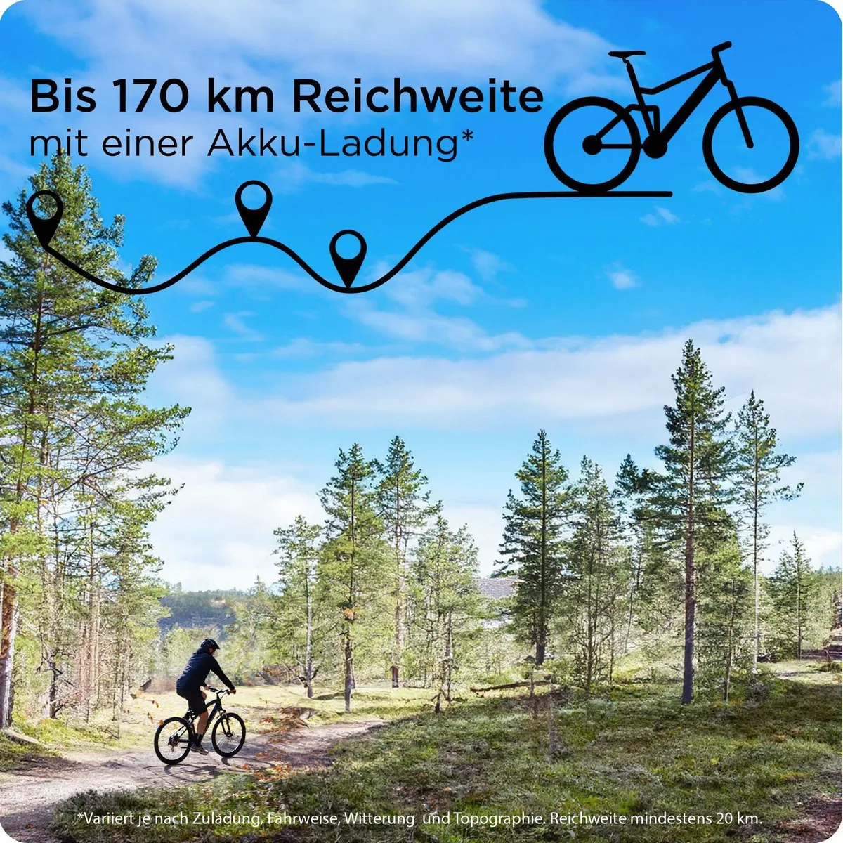 Zündapp X1000 E-Bike Mountainbike, 733 Wh Akku, 10-Gang Shimano Schaltung, Hydraulische Bremsen 2