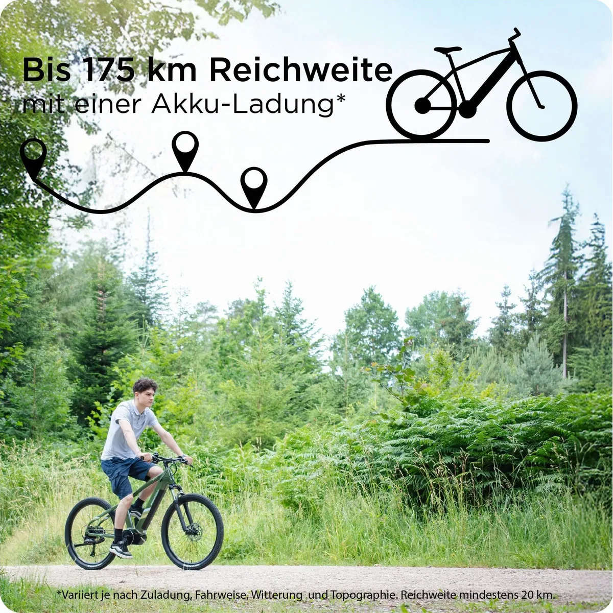 Zündapp E-Bike Mountainbike X900, 10 Gang Shimano Cues, 733 Wh Akku, Mittelmotor 2