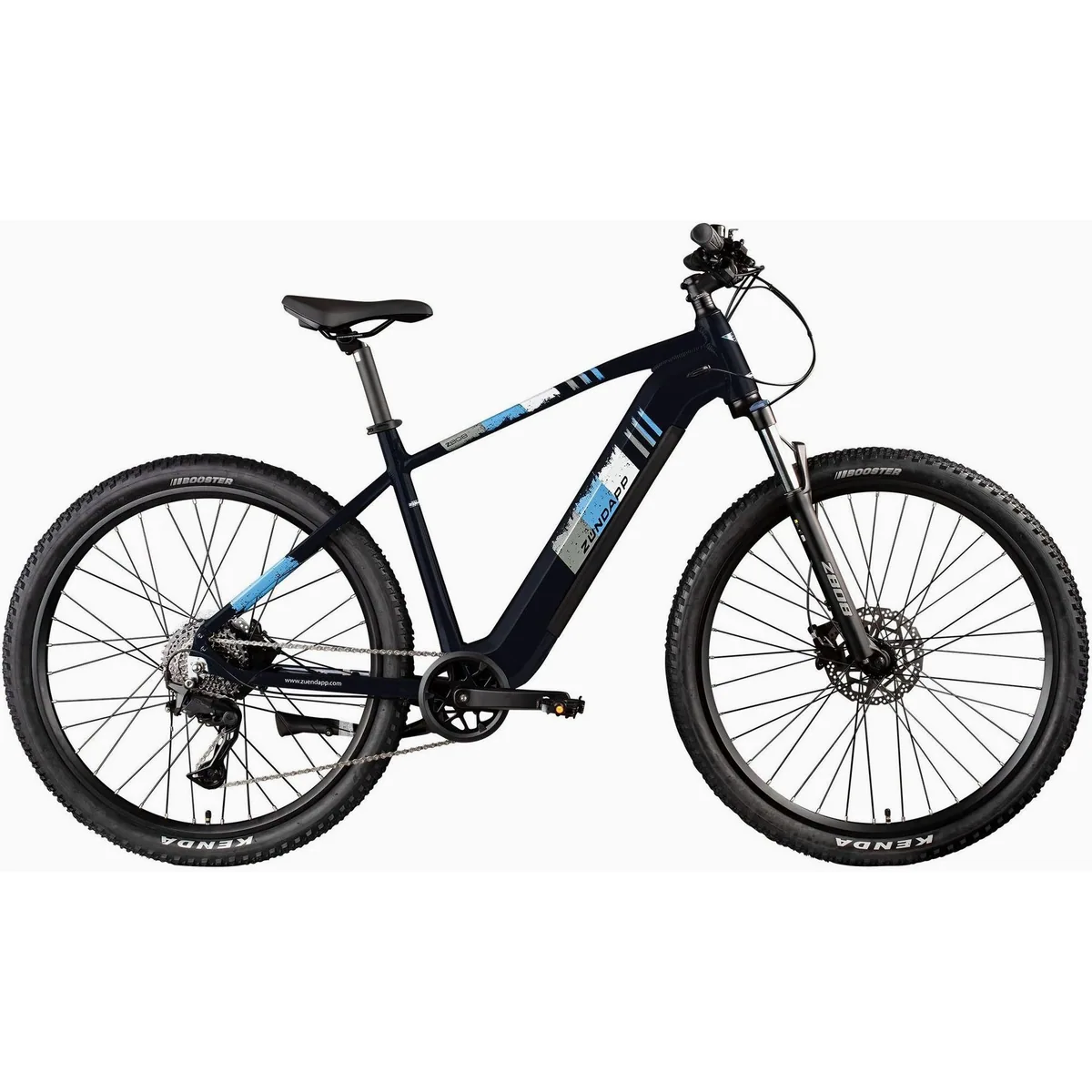 Zündapp Z808 E-Bike Mountainbike, 10-Gang Shimano Deore, 550 Wh Akku — für Stadt und Gelände