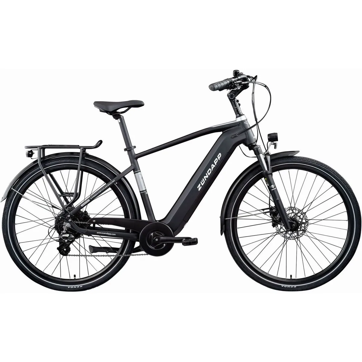 Zündapp Z810 Trekking E-Bike, 8 Gang Shimano Altus, 550 Wh Akku, komfortable Ausstattung